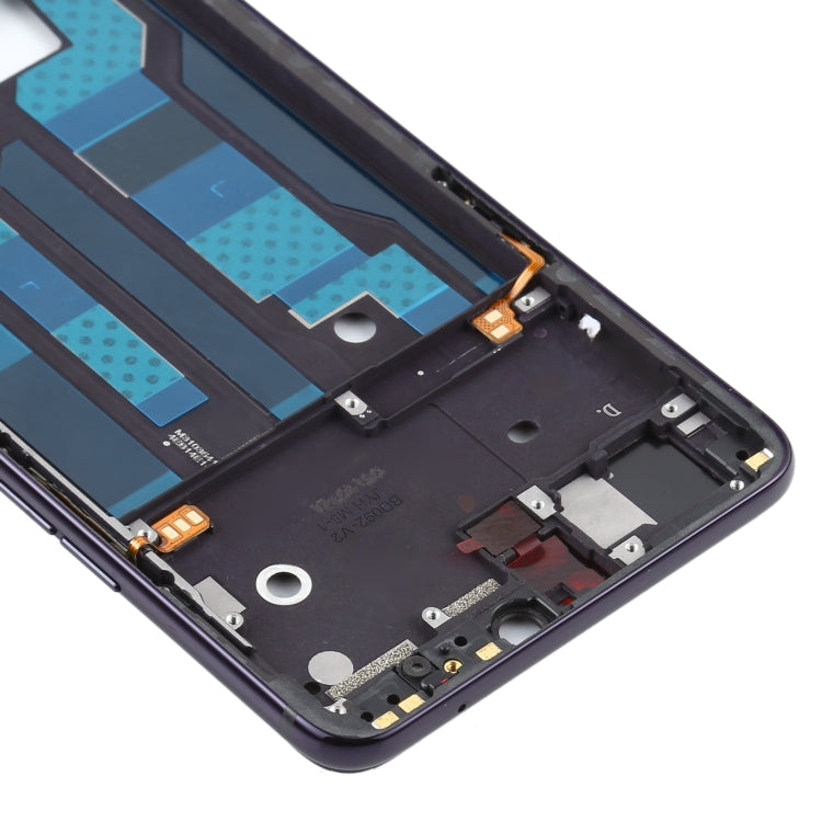 For OPPO R15 PACM00 CPH1835 PACT00 CPH1831 PAAM00 Front Housing LCD Frame Bezel Plate(Black) - Frame Bezel Plate by buy2fix | Online Shopping UK | buy2fix