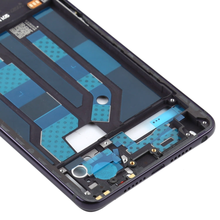 For OPPO R15 PACM00 CPH1835 PACT00 CPH1831 PAAM00 Front Housing LCD Frame Bezel Plate(Black) - Frame Bezel Plate by buy2fix | Online Shopping UK | buy2fix