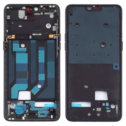 For OPPO R15 PACM00 CPH1835 PACT00 CPH1831 PAAM00 Front Housing LCD Frame Bezel Plate(Black) - Frame Bezel Plate by buy2fix | Online Shopping UK | buy2fix