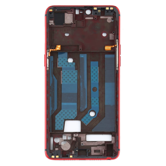 For OPPO R15 PACM00 CPH1835 PACT00 CPH1831 PAAM00 Front Housing LCD Frame Bezel Plate(Red) - Frame Bezel Plate by buy2fix | Online Shopping UK | buy2fix