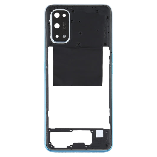 For OPPO Realme X7 Back Housing Frame (Blue) - Frame Bezel Plate by buy2fix | Online Shopping UK | buy2fix