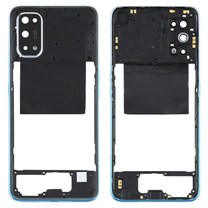 For OPPO Realme X7 Back Housing Frame (Blue) - Frame Bezel Plate by buy2fix | Online Shopping UK | buy2fix