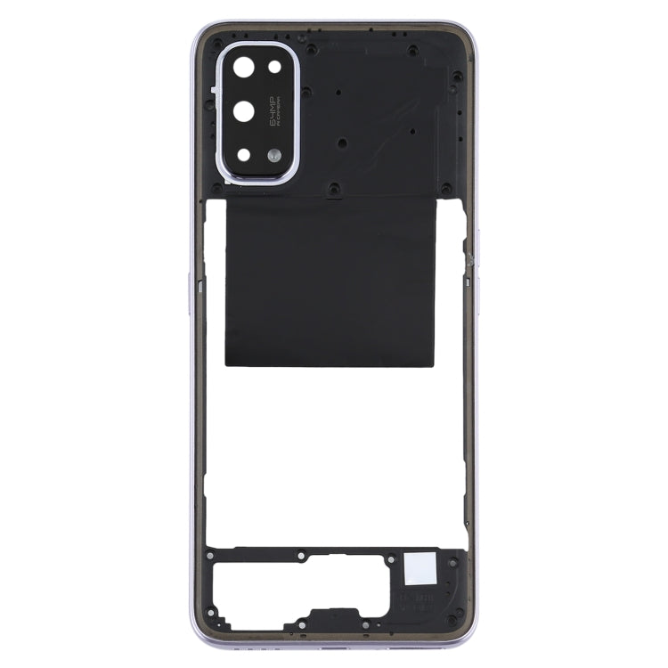 For OPPO Realme X7 Back Housing Frame (Purple) - Frame Bezel Plate by buy2fix | Online Shopping UK | buy2fix