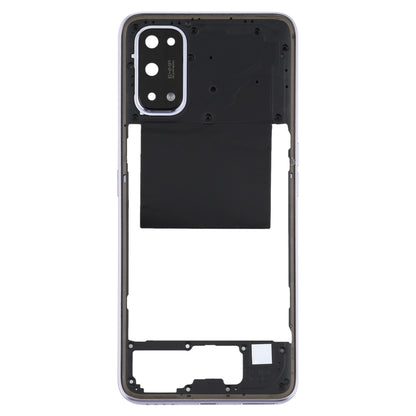 For OPPO Realme X7 Back Housing Frame (Purple) - Frame Bezel Plate by buy2fix | Online Shopping UK | buy2fix