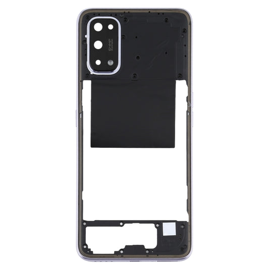 For OPPO Realme X7 Back Housing Frame (Purple) - Frame Bezel Plate by buy2fix | Online Shopping UK | buy2fix