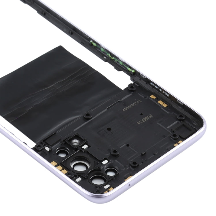 For OPPO Realme X7 Back Housing Frame (Purple) - Frame Bezel Plate by buy2fix | Online Shopping UK | buy2fix