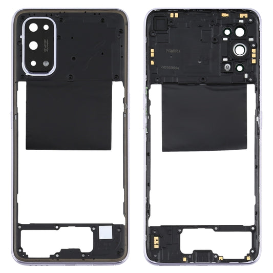 For OPPO Realme X7 Back Housing Frame (Purple) - Frame Bezel Plate by buy2fix | Online Shopping UK | buy2fix