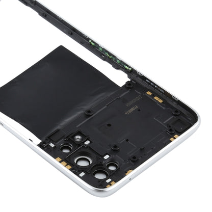 For OPPO Realme X7 Back Housing Frame (White) - Frame Bezel Plate by buy2fix | Online Shopping UK | buy2fix