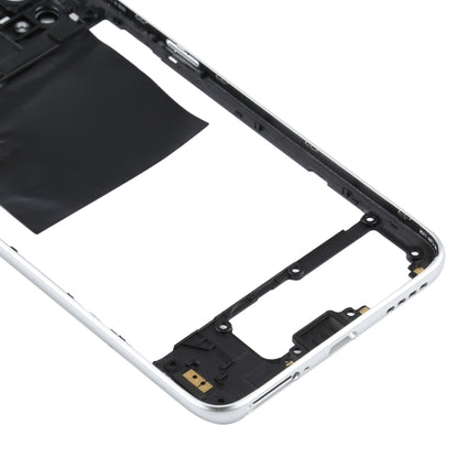 For OPPO Realme X7 Back Housing Frame (White) - Frame Bezel Plate by buy2fix | Online Shopping UK | buy2fix
