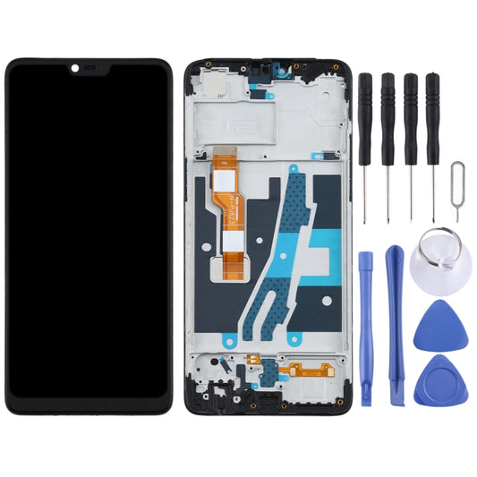 TFT LCD Screen for OPPO A3 / F7 PADM00 CPH1837 PADT00 CPH1819 CPH1821 Digitizer Full Assembly With Frame - LCD Screen by buy2fix | Online Shopping UK | buy2fix