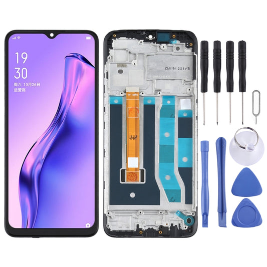 TFT LCD Screen for OPPO A8 PDBM00 Digitizer Full Assembly With Frame - LCD Screen by buy2fix | Online Shopping UK | buy2fix