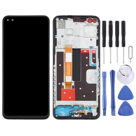 TFT LCD Screen for OPPO A92s/Reno4 Z PDKM00 Digitizer Full Assembly With Frame - LCD Screen by buy2fix | Online Shopping UK | buy2fix