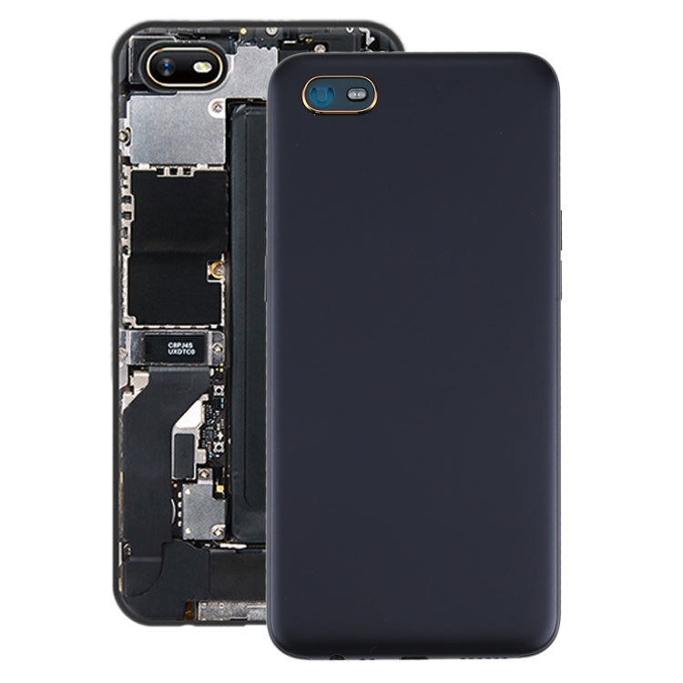 For OPPO A1K CPH1923 Battery Back Cover (Black) - Back Cover by buy2fix | Online Shopping UK | buy2fix
