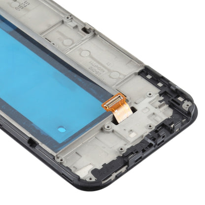 TFT LCD Screen for LG K31 LM-K300Q, LMK300 Digitizer Full Assembly with Frame(Black) by buy2fix