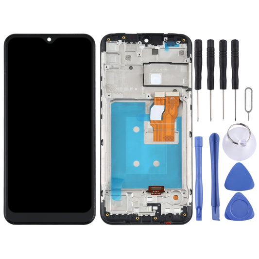 TFT LCD Screen for LG K22 LMK200Z, LMK200E, LMK200B, LM-K200 with Digitizer Full Assembly(Black) - For LG by buy2fix | Online Shopping UK | buy2fix