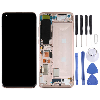 Original LCD Screen for Xiaomi Mi 10 5G / Mi 10 Pro 5GM2001J2G, M2001J2I S Version Digitizer Full Assembly with Frame(Gold) - LCD Screen by buy2fix | Online Shopping UK | buy2fix