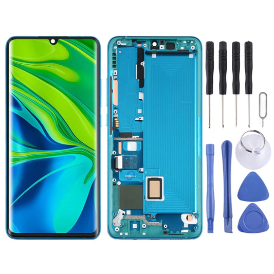 Original LCD Screen and Digitizer Full Assembly With Frame for Xiaomi Mi CC9 Pro / Mi Note 10 / Mi Note 10 Pro(Green) - LCD Screen by buy2fix | Online Shopping UK | buy2fix