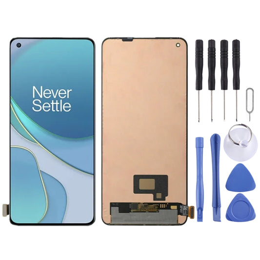 AMOLED Original LCD Screen For OnePlus 8T 5G KB2001 KB2000 KB2003 with Digitizer Full Assembly(Black) - LCD Screen by buy2fix | Online Shopping UK | buy2fix