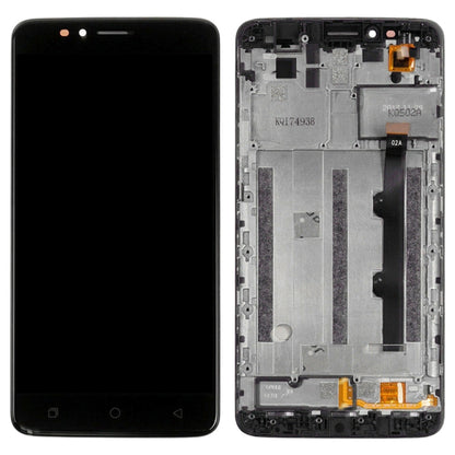 LCD Screen and Digitizer Full Assembly With Frame for T-Mobile Revvl Plus c3701a(Black) - For T-Mobile by buy2fix | Online Shopping UK | buy2fix