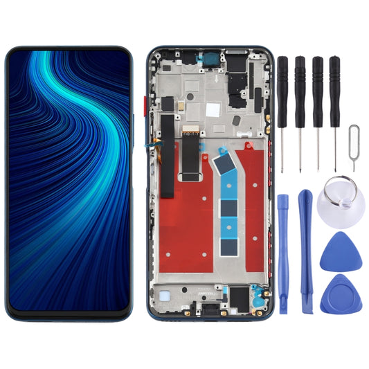 OEM LCD Screen for Huawei Honor X10 5G Digitizer Full Assembly with Frame(Blue) - LCD Screen by buy2fix | Online Shopping UK | buy2fix