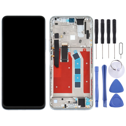 OEM LCD Screen for Huawei Honor X10 5G Digitizer Full Assembly with Frame(Silver) - LCD Screen by buy2fix | Online Shopping UK | buy2fix