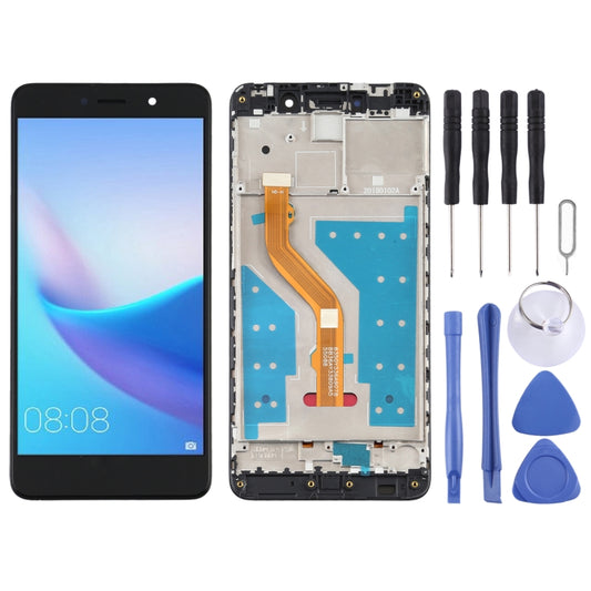 OEM LCD Screen for Huawei Enjoy 7 Plus/Y7 Prime Digitizer Full Assembly with Frame(Black) - LCD Screen by buy2fix | Online Shopping UK | buy2fix