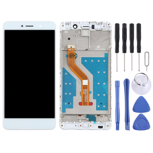 OEM LCD Screen for Huawei Enjoy 7 Plus/Y7 Prime Digitizer Full Assembly with Frame (White) - LCD Screen by buy2fix | Online Shopping UK | buy2fix
