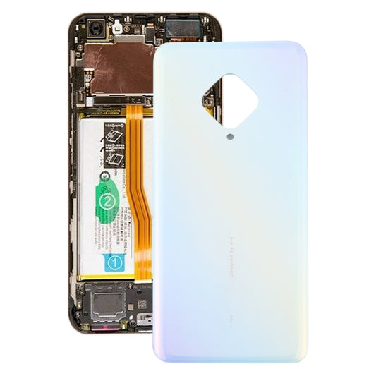 For Vivo Y9s/S1 Pro/V17 (Russia)/V1945A/V1945T/1920 Battery Back Cover (White) - Back Cover by buy2fix | Online Shopping UK | buy2fix