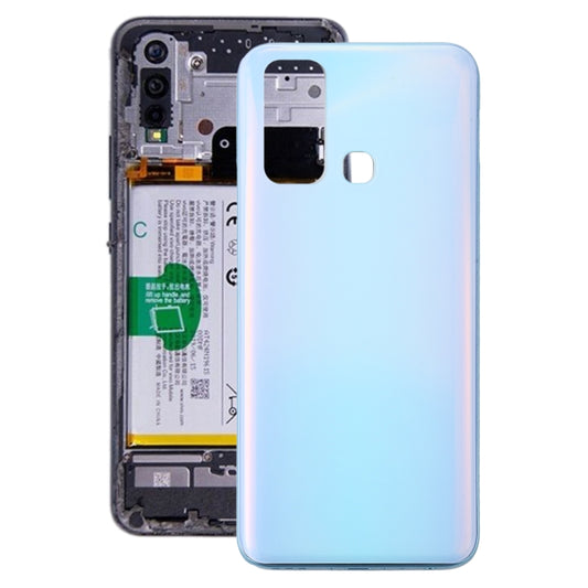 For Vivo Y50 / 1935 Battery Back Cover (White) - Back Cover by buy2fix | Online Shopping UK | buy2fix