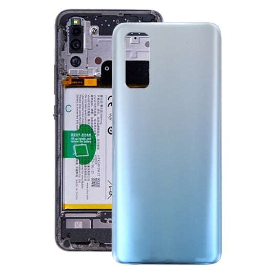 For Vivo iQOO Z1 / V1986A Battery Back Cover (Silver) - Back Cover by buy2fix | Online Shopping UK | buy2fix