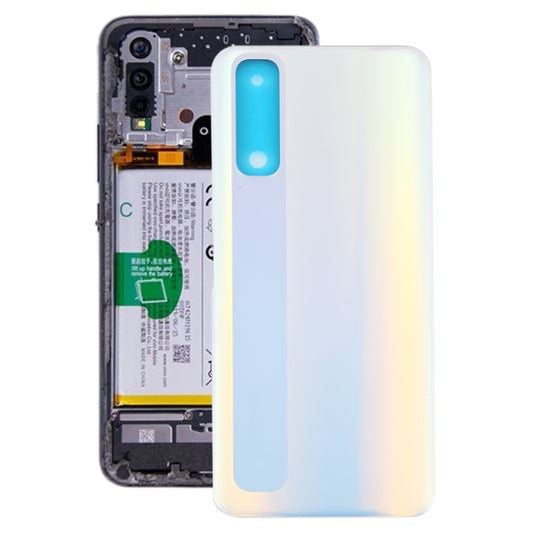 For Vivo Y70s Battery Back Cover (White) - Back Cover by buy2fix | Online Shopping UK | buy2fix