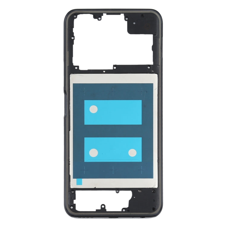 For Vivo Y70s Middle Frame Bezel Plate(Black) - Frame Bezel Plate by buy2fix | Online Shopping UK | buy2fix