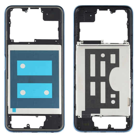 For Vivo Y70s Middle Frame Bezel Plate(Blue) - Frame Bezel Plate by buy2fix | Online Shopping UK | buy2fix