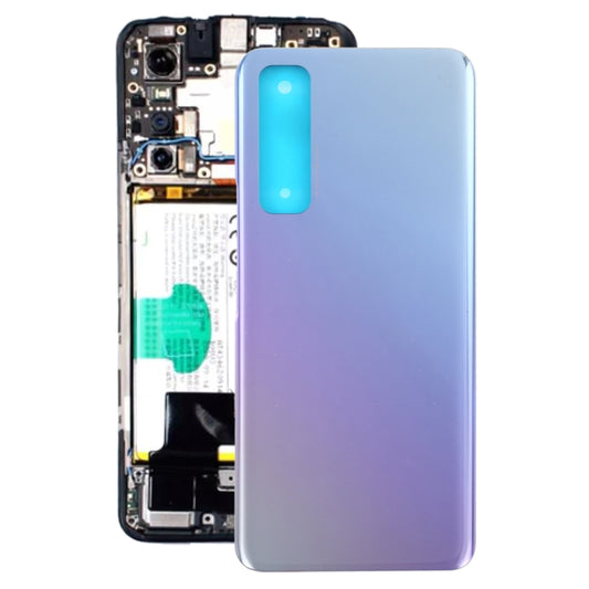 For Vivo Y73s / V2031A Battery Back Cover (Silver) - Back Cover by buy2fix | Online Shopping UK | buy2fix