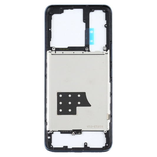 For Vivo Y73s V2031A Middle Frame Bezel Plate(Black) - Frame Bezel Plate by buy2fix | Online Shopping UK | buy2fix