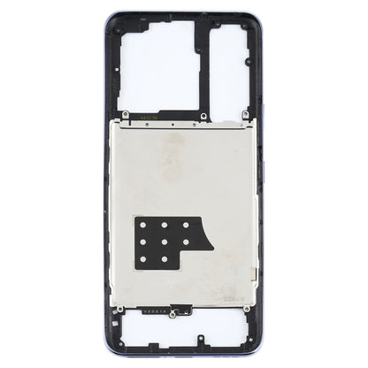 For Vivo Y73s V2031A Middle Frame Bezel Plate(Purple) - Frame Bezel Plate by buy2fix | Online Shopping UK | buy2fix