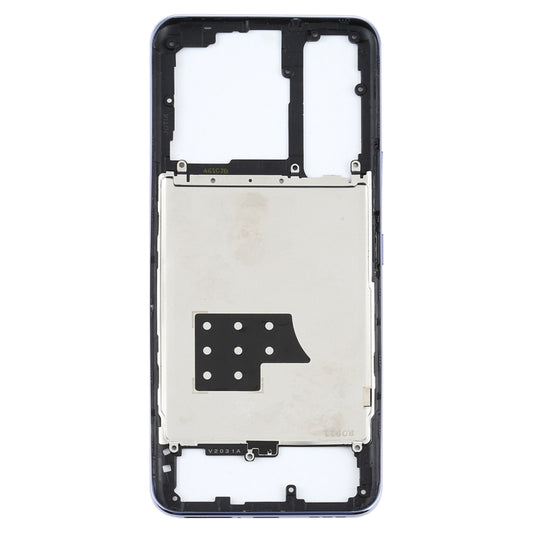 For Vivo Y73s V2031A Middle Frame Bezel Plate(Purple) - Frame Bezel Plate by buy2fix | Online Shopping UK | buy2fix