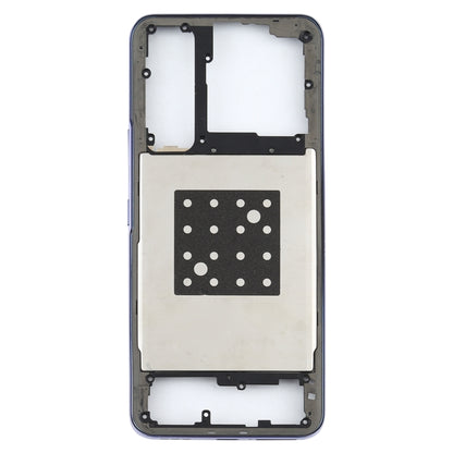 For Vivo Y73s V2031A Middle Frame Bezel Plate(Purple) - Frame Bezel Plate by buy2fix | Online Shopping UK | buy2fix