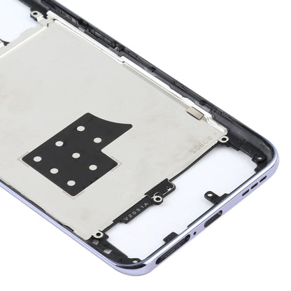 For Vivo Y73s V2031A Middle Frame Bezel Plate(Purple) - Frame Bezel Plate by buy2fix | Online Shopping UK | buy2fix