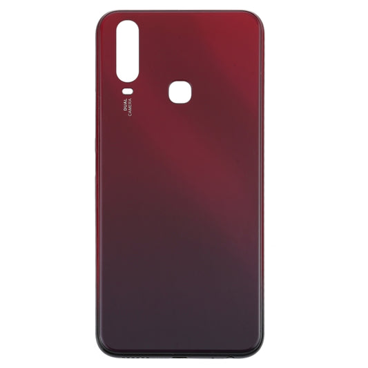 For Vivo Y3s / V1901A/V1901T Battery Back Cover (Red) - Back Cover by buy2fix | Online Shopping UK | buy2fix