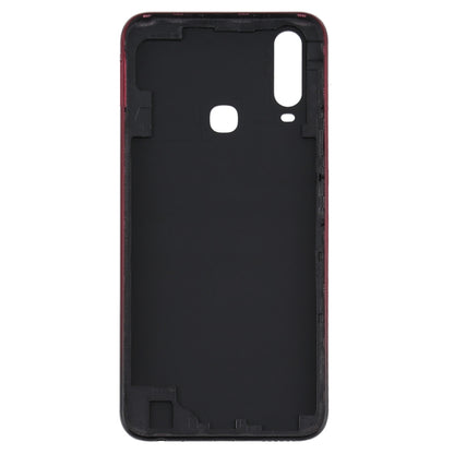 For Vivo Y3s / V1901A/V1901T Battery Back Cover (Red) - Back Cover by buy2fix | Online Shopping UK | buy2fix
