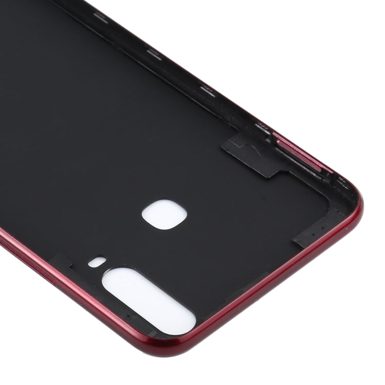 For Vivo Y3s / V1901A/V1901T Battery Back Cover (Red) - Back Cover by buy2fix | Online Shopping UK | buy2fix