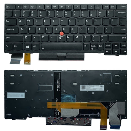 Clavier version américaine avec rétro-éclairage pour Lenovo ThinkPad X13 Gen1 / L13 Gen2 5N20V43181