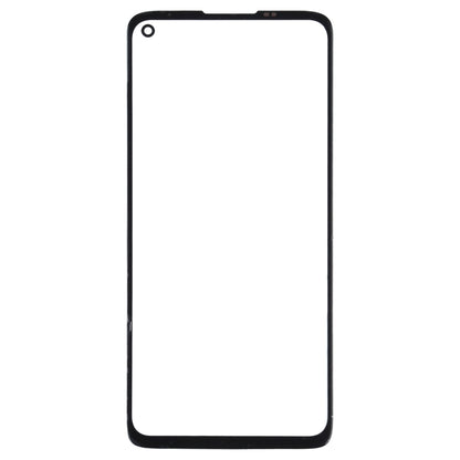 Front Screen Outer Glass Lens for Motorola Moto G8 XT2045-1 (Black) - Outer Glass Lens by buy2fix | Online Shopping UK | buy2fix