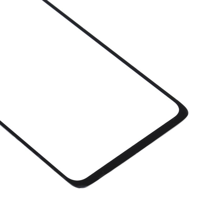 Front Screen Outer Glass Lens for Motorola Moto G8 XT2045-1 (Black) - Outer Glass Lens by buy2fix | Online Shopping UK | buy2fix