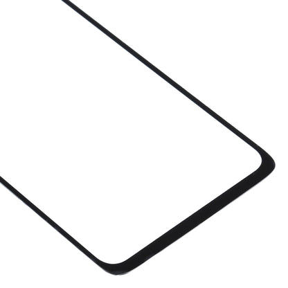 Front Screen Outer Glass Lens for Motorola Moto G8 XT2045-1 (Black) - Outer Glass Lens by buy2fix | Online Shopping UK | buy2fix