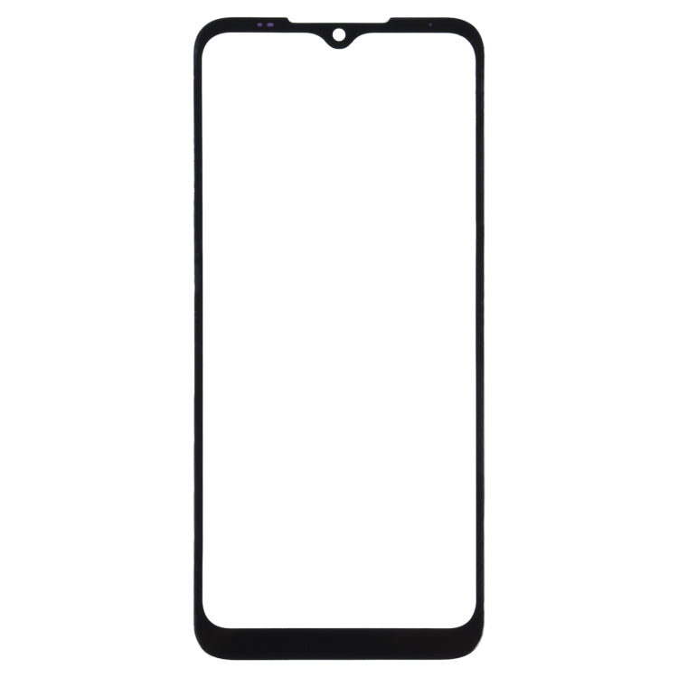 Front Screen Outer Glass Lens for Motorola Moto G9 Play / Moto G9 (India) (Black) - Outer Glass Lens by buy2fix | Online Shopping UK | buy2fix