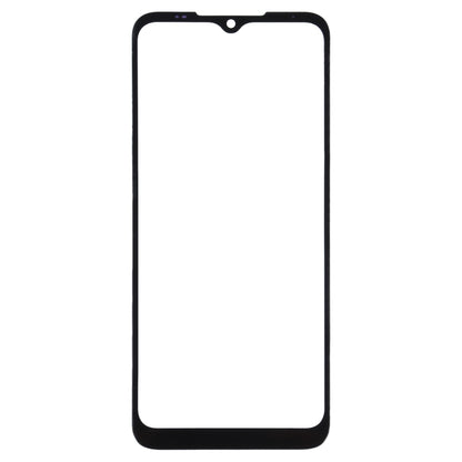 Front Screen Outer Glass Lens for Motorola Moto G9 Play / Moto G9 (India) (Black) - Outer Glass Lens by buy2fix | Online Shopping UK | buy2fix