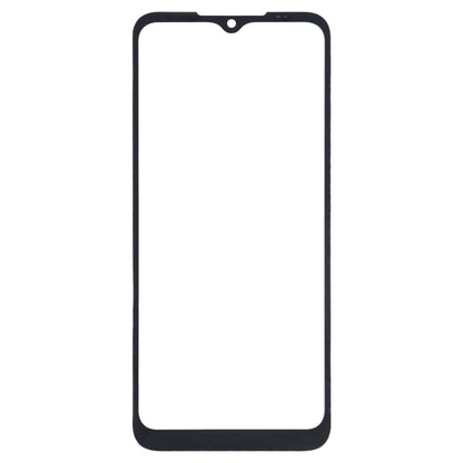 Front Screen Outer Glass Lens for Motorola Moto G9 Play / Moto G9 (India) (Black) - Outer Glass Lens by buy2fix | Online Shopping UK | buy2fix