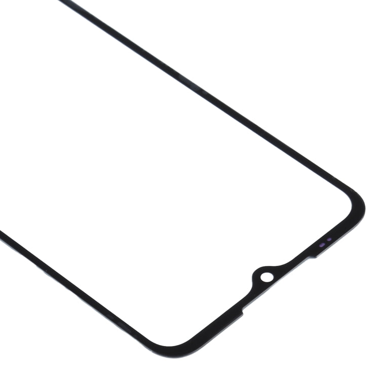 Front Screen Outer Glass Lens for Motorola Moto G9 Play / Moto G9 (India) (Black) - Outer Glass Lens by buy2fix | Online Shopping UK | buy2fix
